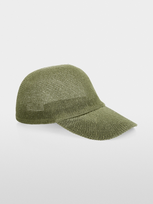 Cap with mesh look
