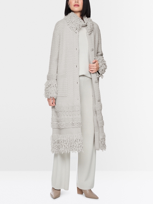 ‘Knitted in Germany’ highlight coat