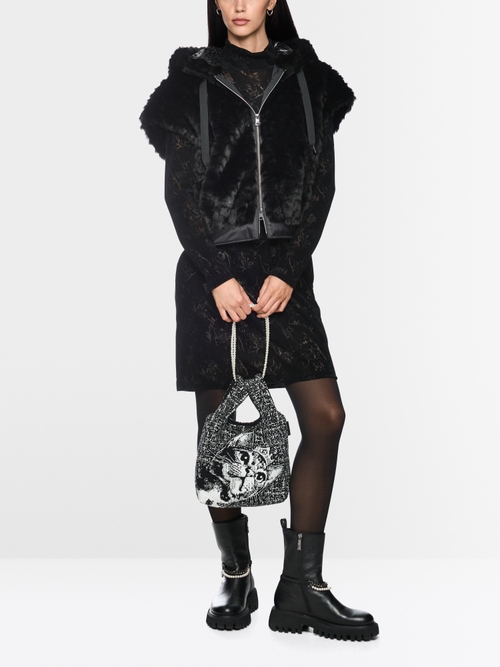 Cosy faux fur waistcoat