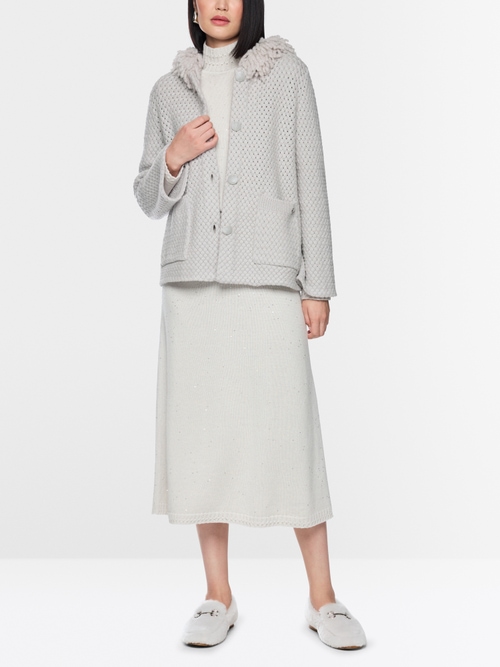 ‘Knitted in Germany’ cardigan
