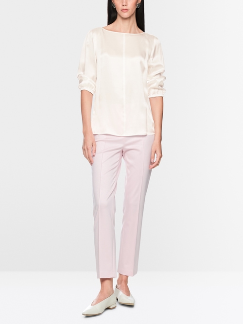 Silk blouse with 3/4 sleeves