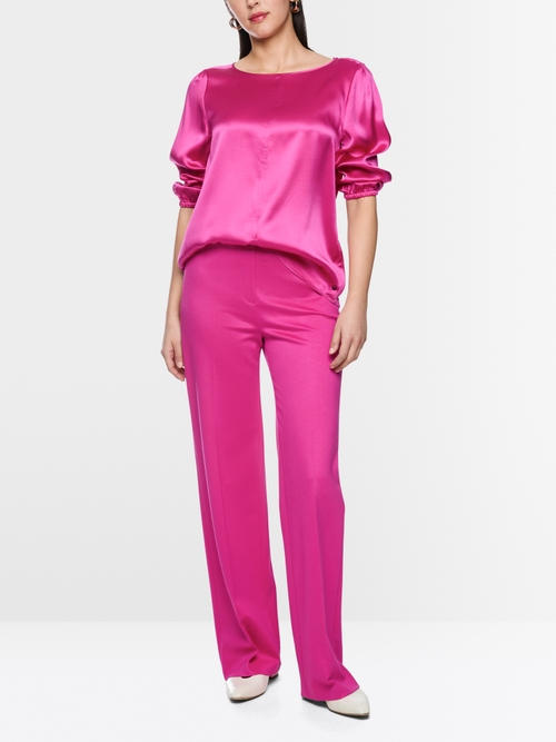 Silk blouse with 3/4 sleeves