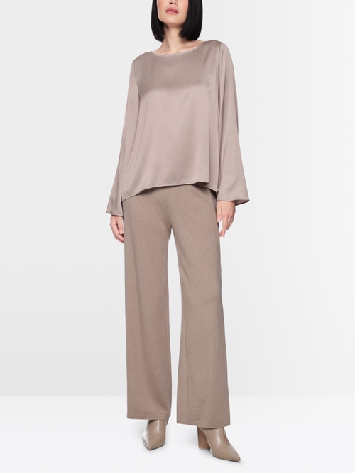 Flowing silk blouse