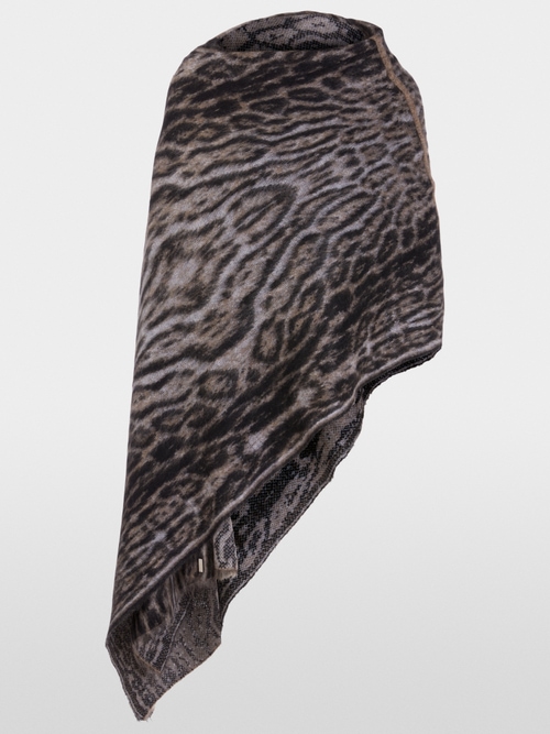 ‘Knitted in Germany’ ozelot shawl