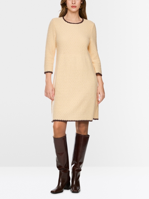 “Knitted in Germany” mini dress