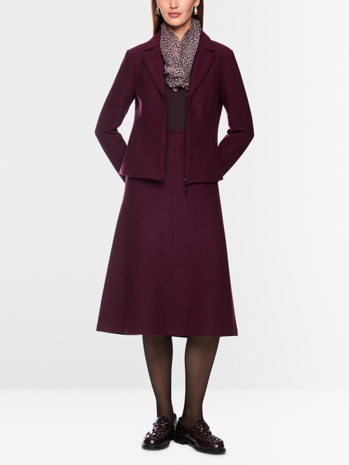 ‘Knitted in Germany’ fitted blazer