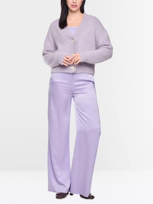 ‘Knitted in Germany’ cropped cardigan