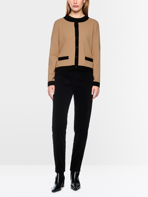 ‘Knitted in Germany’ fine-knit cardigan