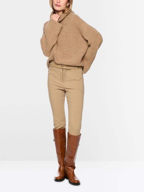 ‘Knitted in Germany’ turtleneck jumper