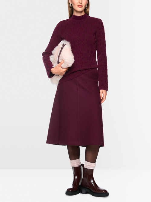 ‘Knitted in Germany’ textured jumper