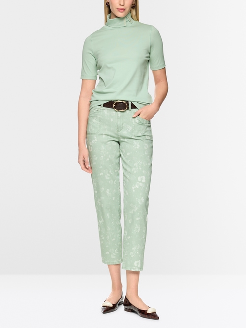 Stretch cotton shirt