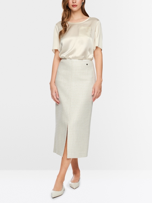 Silk jersey shirt