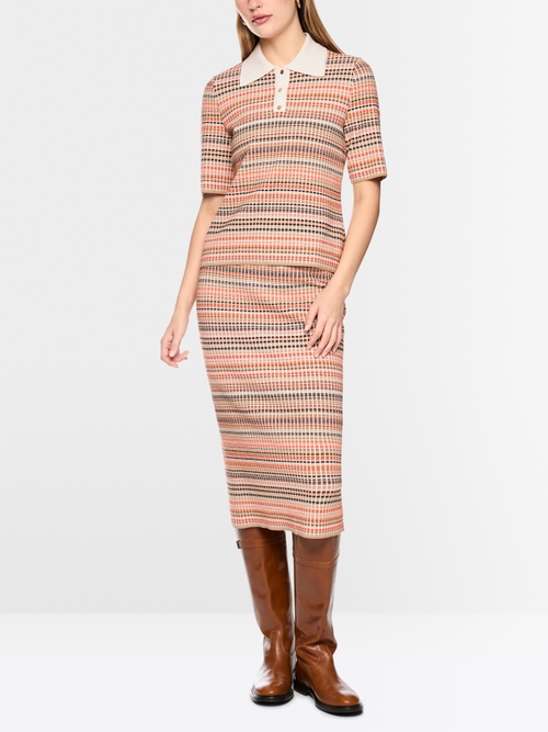 ‘Knitted in Germany’ pencil skirt