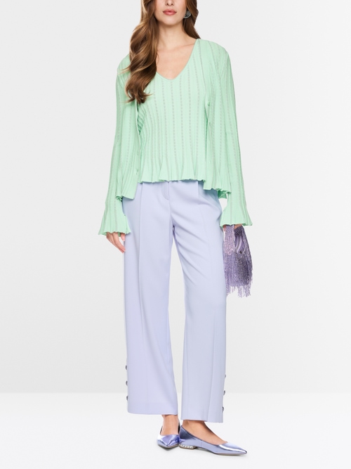 ‘Knitted in Germany’ sleeveless top