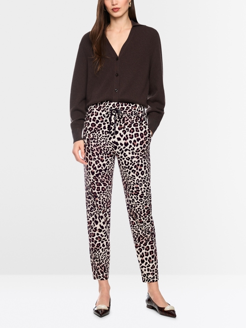 RHODOS relaxed fit pull-on trousers