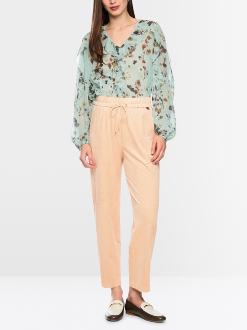 RANCHI relaxed fit pull-on trousers