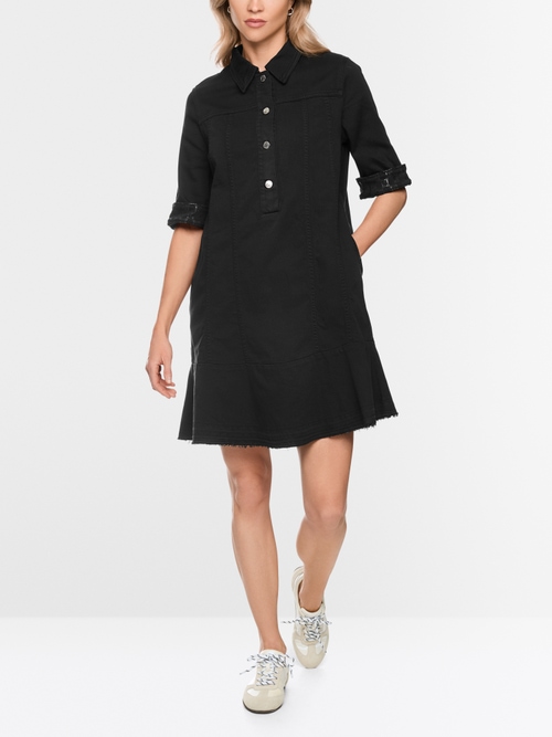 Robe courte en denim