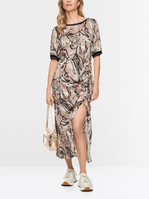 Robe longue imprimée