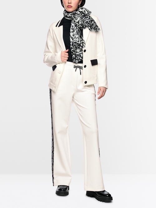 Scuba jersey blazer