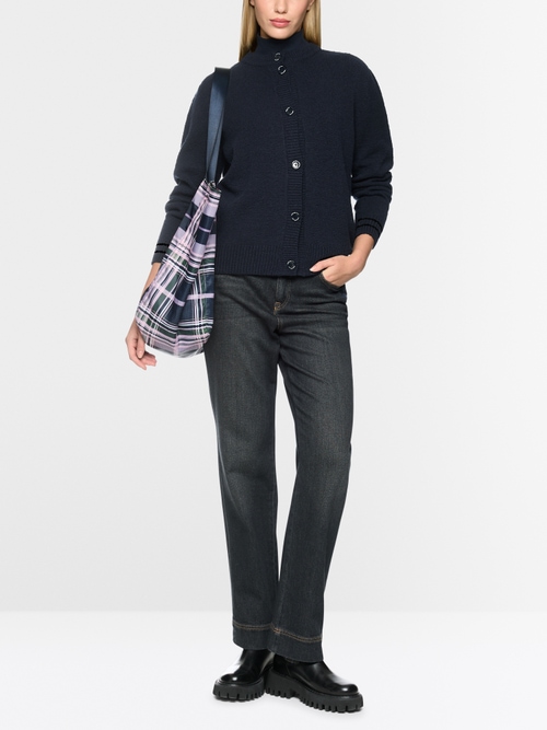 ‘Knitted in Germany’ plain cardigan