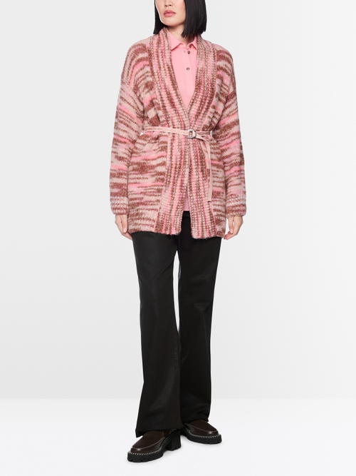‘Knitted in Germany’ long cardigan
