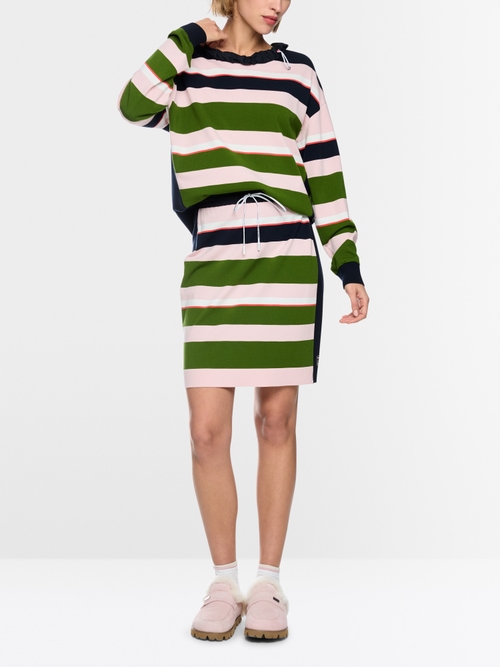 ‘Knitted in Germany’ striped jumper
