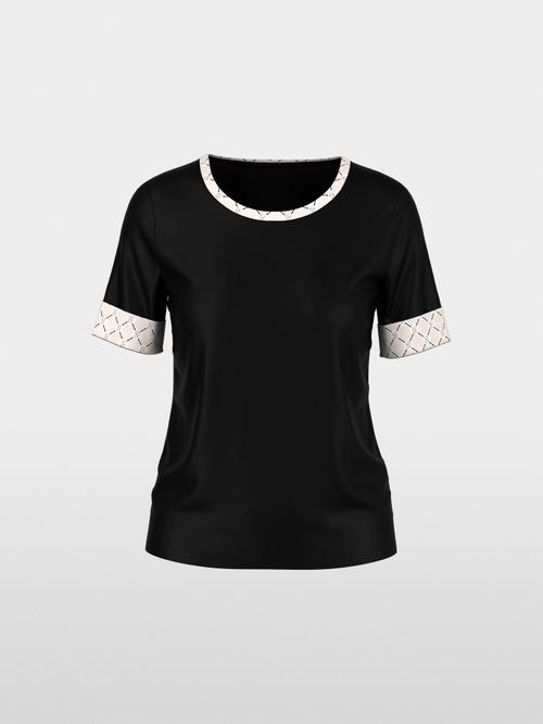 Stretch cotton shirt