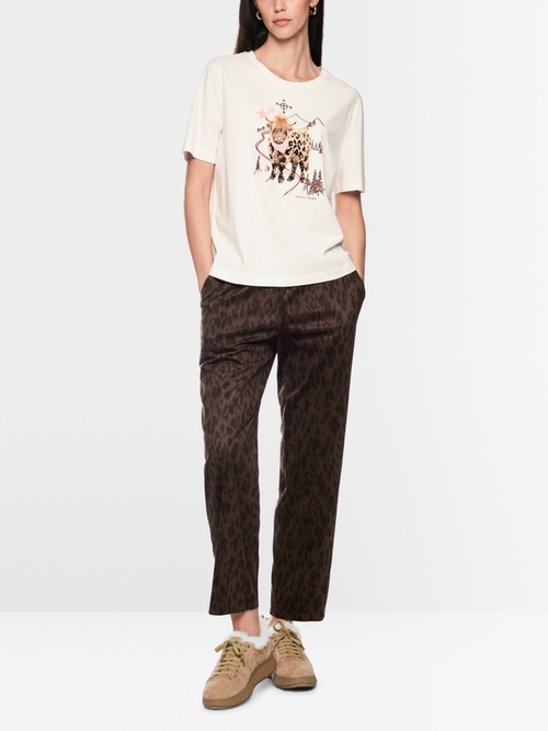 Printed cotton T-shirt