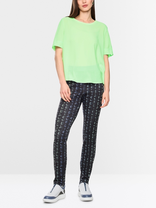 Loose-fit blouse shirt