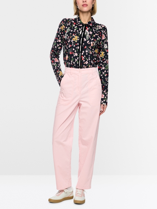 Blouse with all-over print