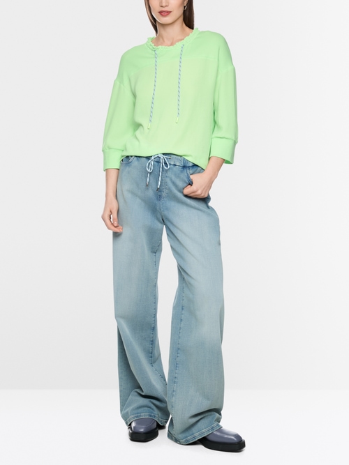 Loose-fit blouse shirt