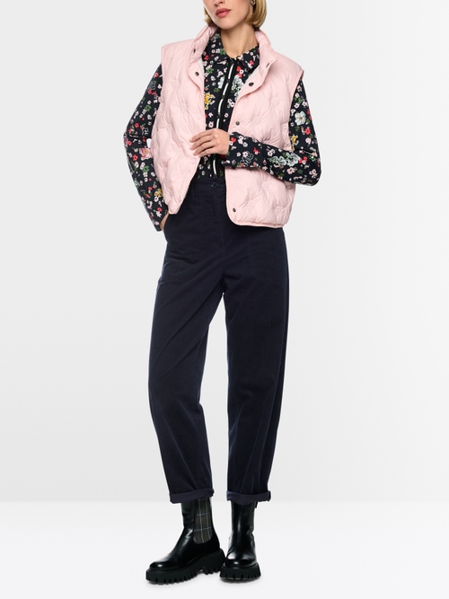 RUMA O-shape relaxed fit cord trousers