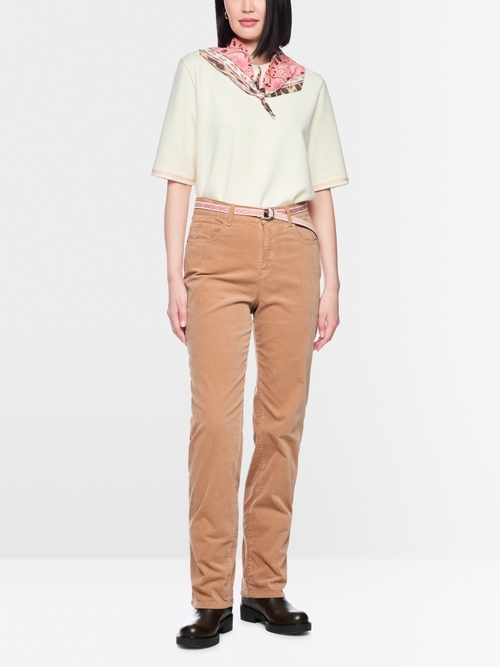 FENDOU straight-cut trousers