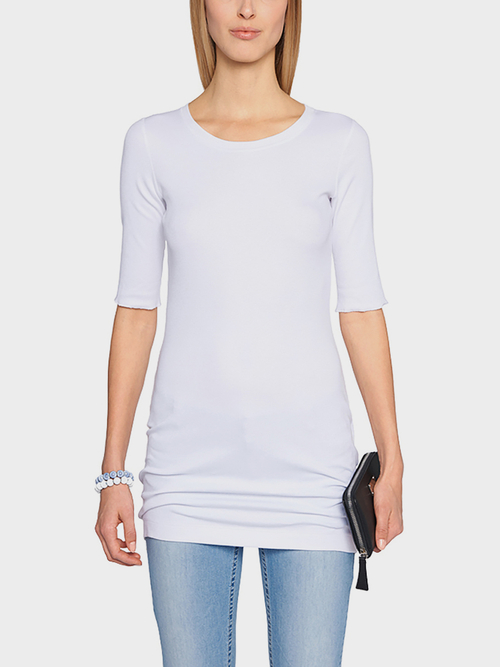 Longshirt aus Baumwoll-Mix