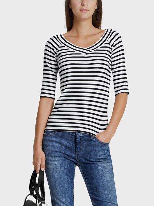 Maritimes Baumwollshirt
