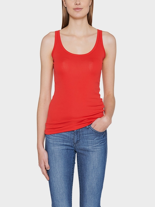 Tanktop aus Baumwoll-Mix