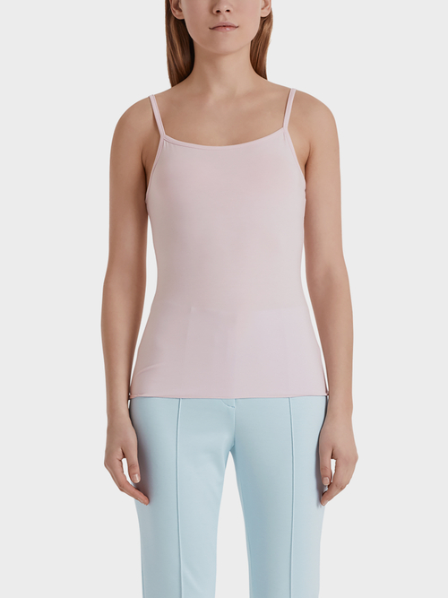 Elasticated top in viscose