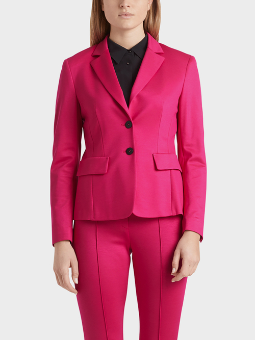 Zweiknopfblazer aus Jersey