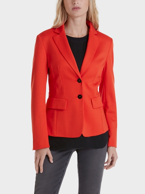 Zweiknopfblazer aus Jersey