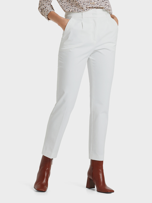 Konische Bundfaltenhose