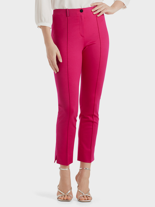 Cropped jersey pants