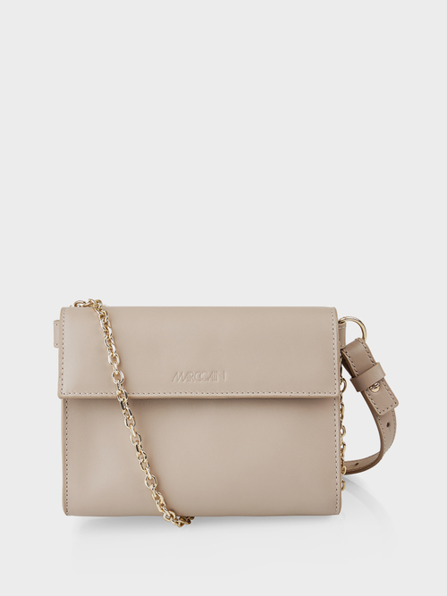Shoulder bag in a two-tone design