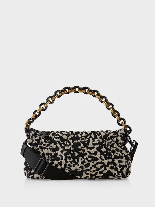 Henkeltasche mit Leomuster