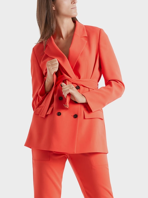 Zweireiher-Blazer im Boyfriend-Style