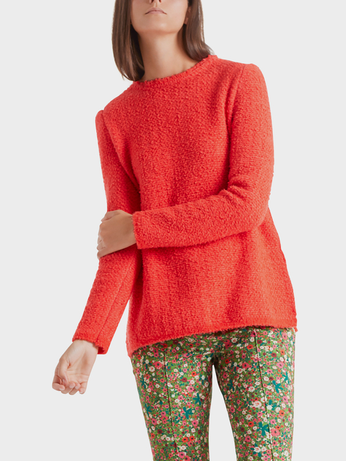 Knitted in Germany Bouclépullover