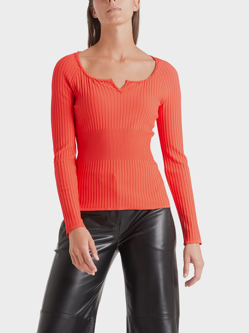 Fine-knit sweater “Knitted in Germany”