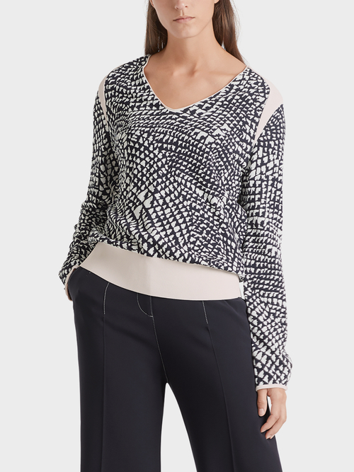 Jacquardpullover Knitted in Germany