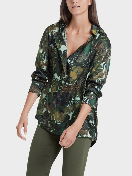 Blusenshirt mit Kapuze