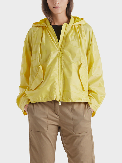 Nylonjacke mit Letterprint