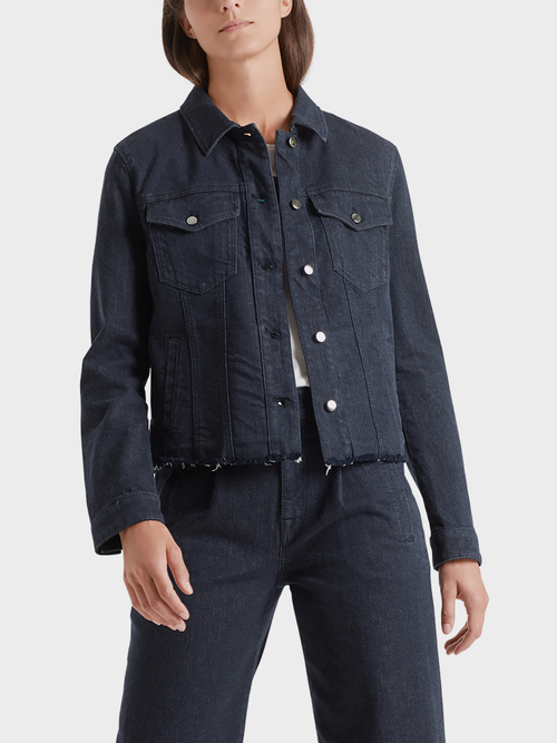 Jacke aus Raw Denim